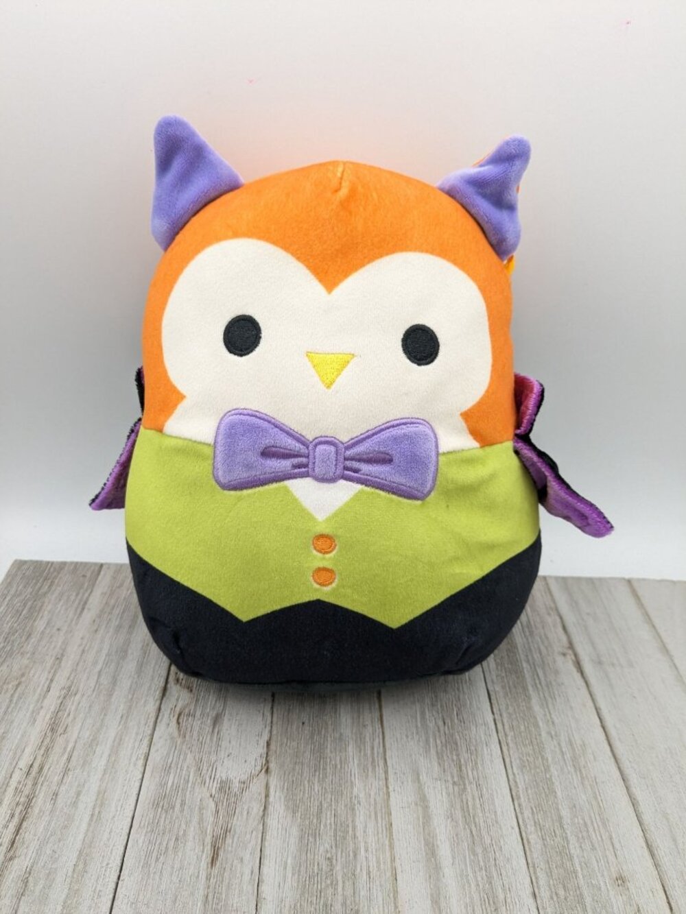 Squishmallow 8" Plush Soft Stuffed Animal Ellette The Owl Halloween costume